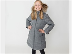 Ver de Terre winter coat grey melange